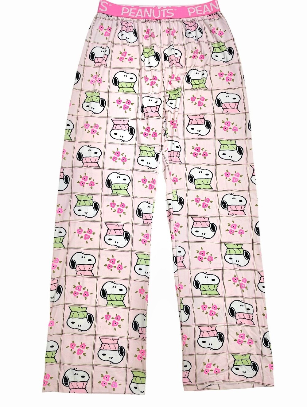Peanuts Snoopy Floral Logo Band Lounge Pants